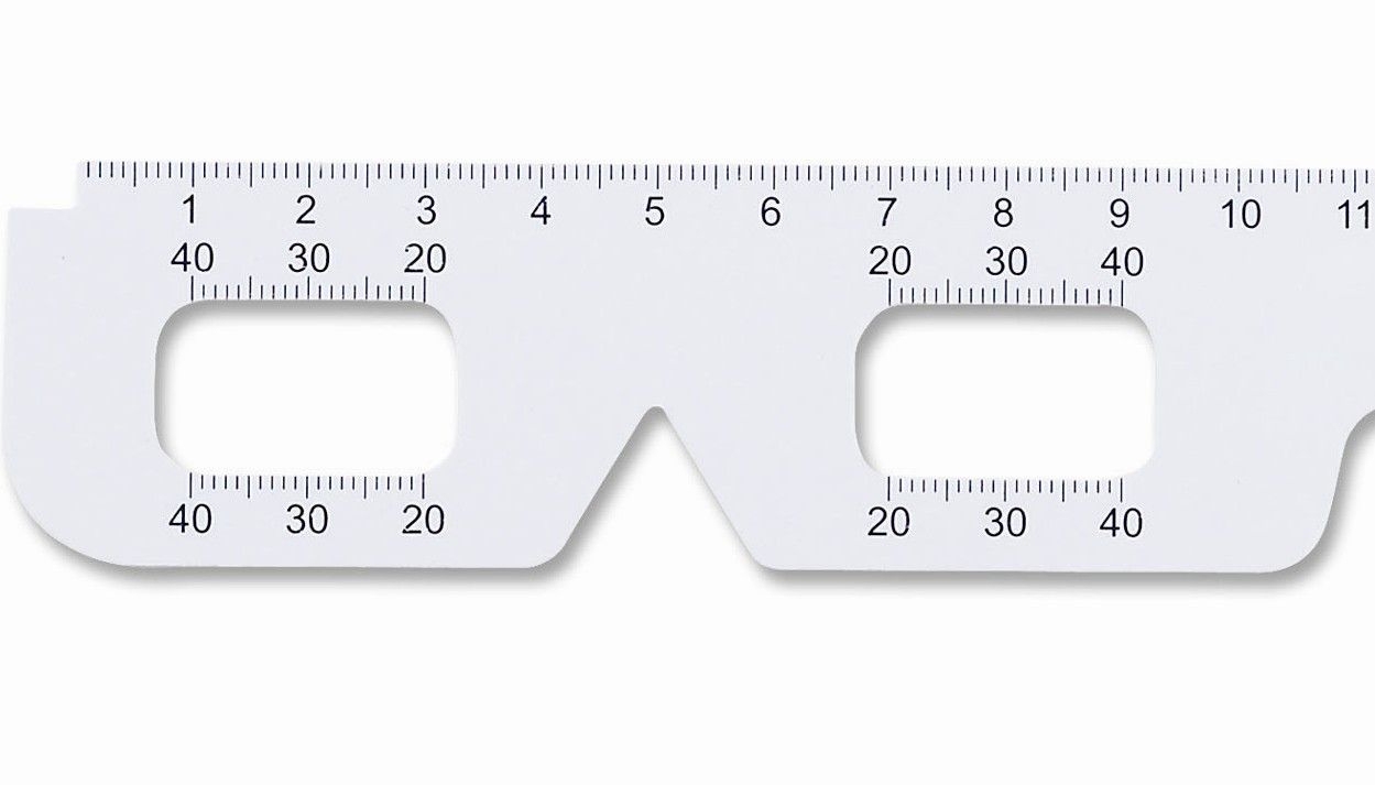 pupillary distance ruler printable