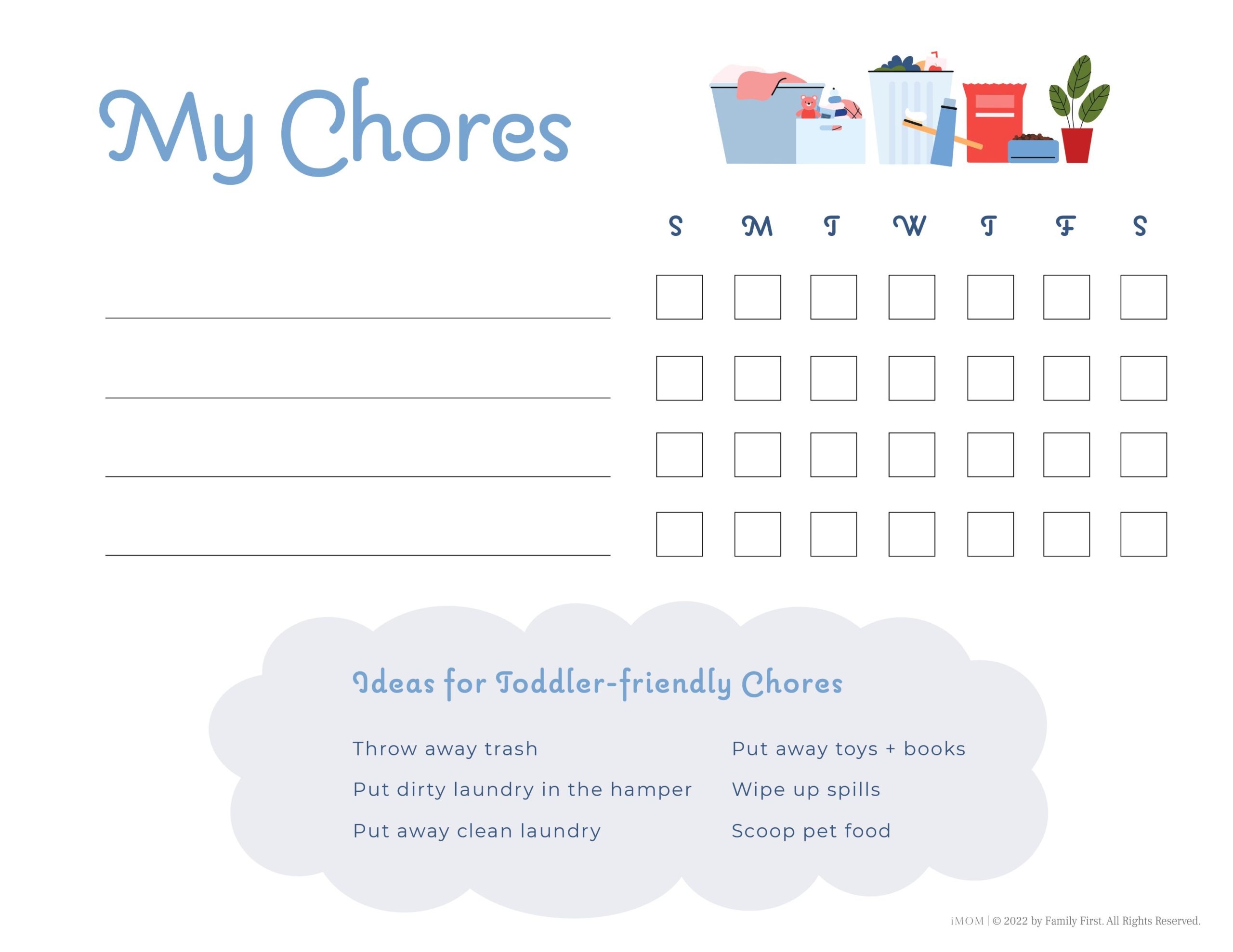 free editable printable chore charts free editable printable chore charts