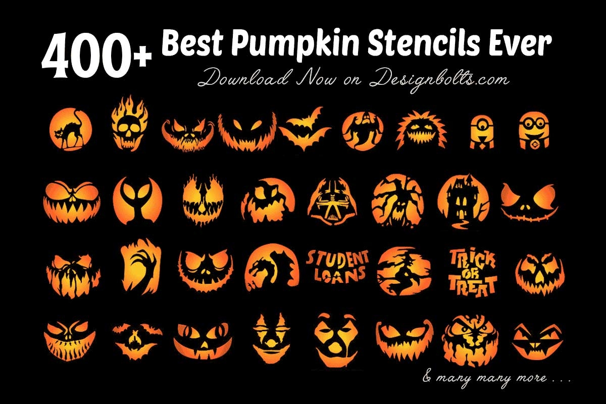 free printable pumpkin carving stencils