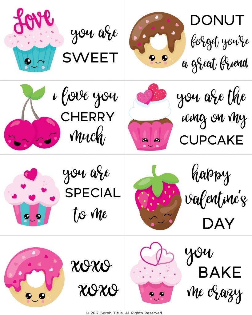 100 Free Printable Valentine Cards For Kids Sarah Titus