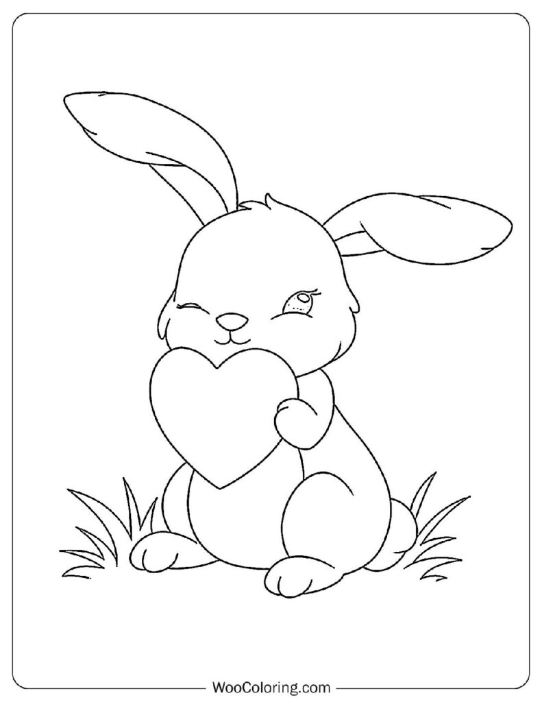 100 Rabbit Coloring Pages Free PDF To Print Woo Coloring