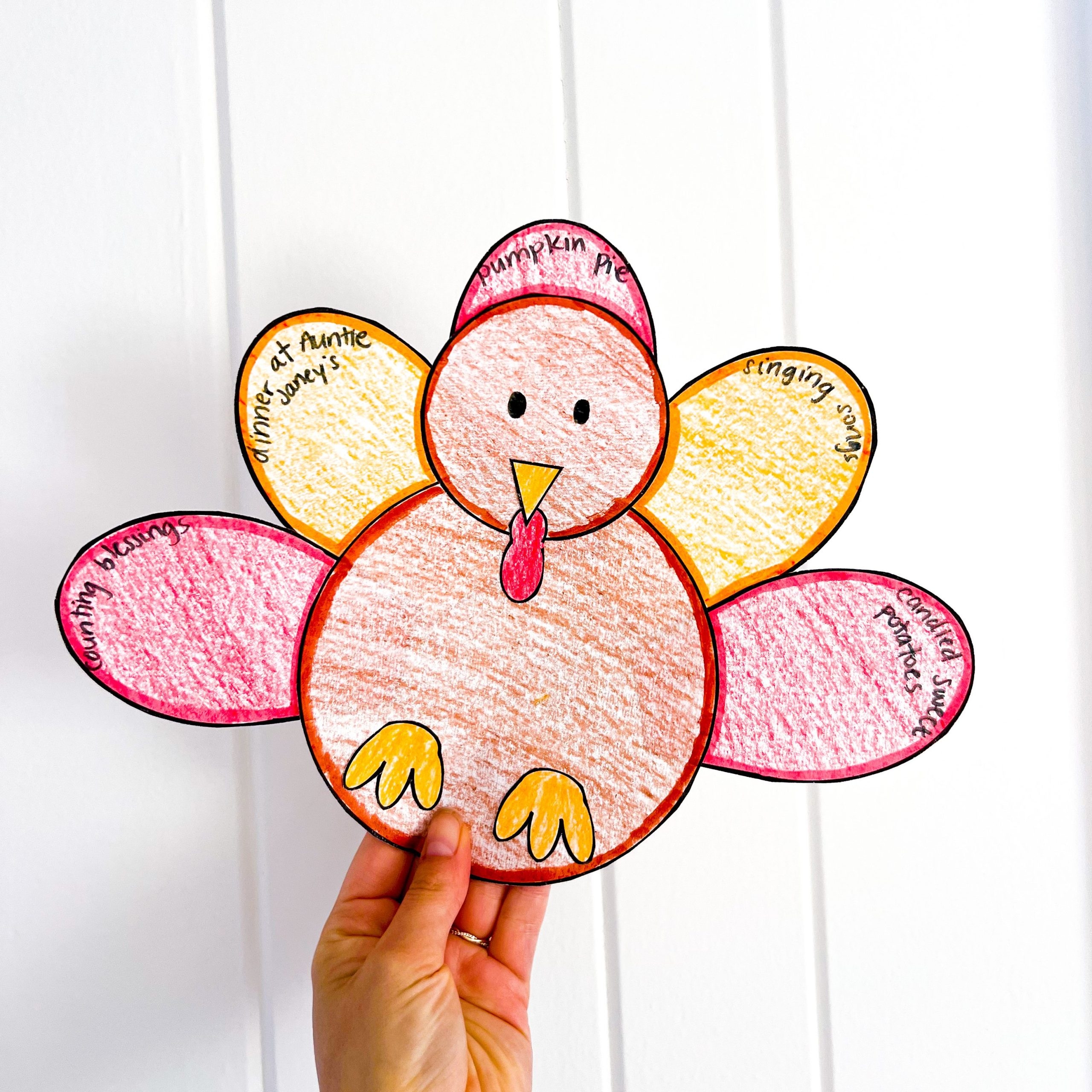 11 Paper Thanksgiving Crafts For Kids That Are Fun And Easy Love Grows Learning
