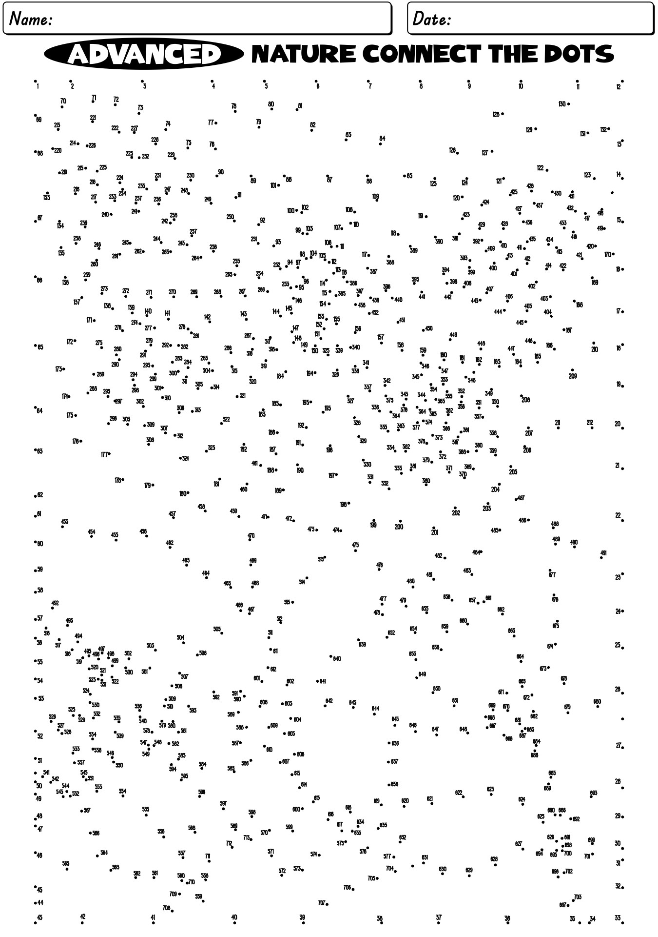 15 Advanced Connect The Dots Worksheets Free PDF At Worksheeto