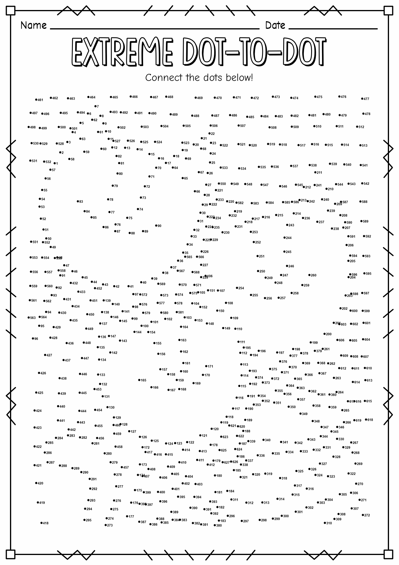 16 Hard Dot To Dot Worksheets Free PDF At Worksheeto 16 Hard Dot To Dot Worksheets Free PDF At Worksheeto