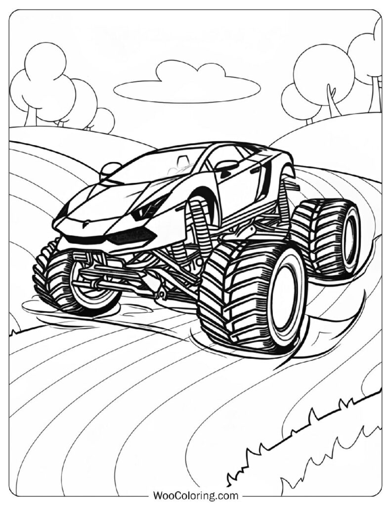 24 Monster Truck Coloring Pages Free PDF To Print Woo Coloring 24 Monster Truck Coloring Pages Free PDF To Print Woo Coloring