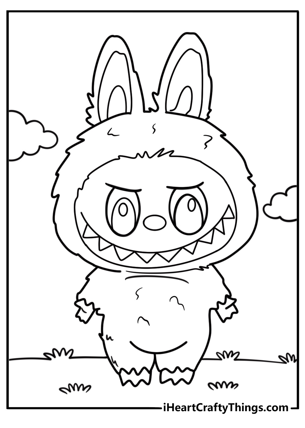 25 Free Labubu Coloring Pages For Kids