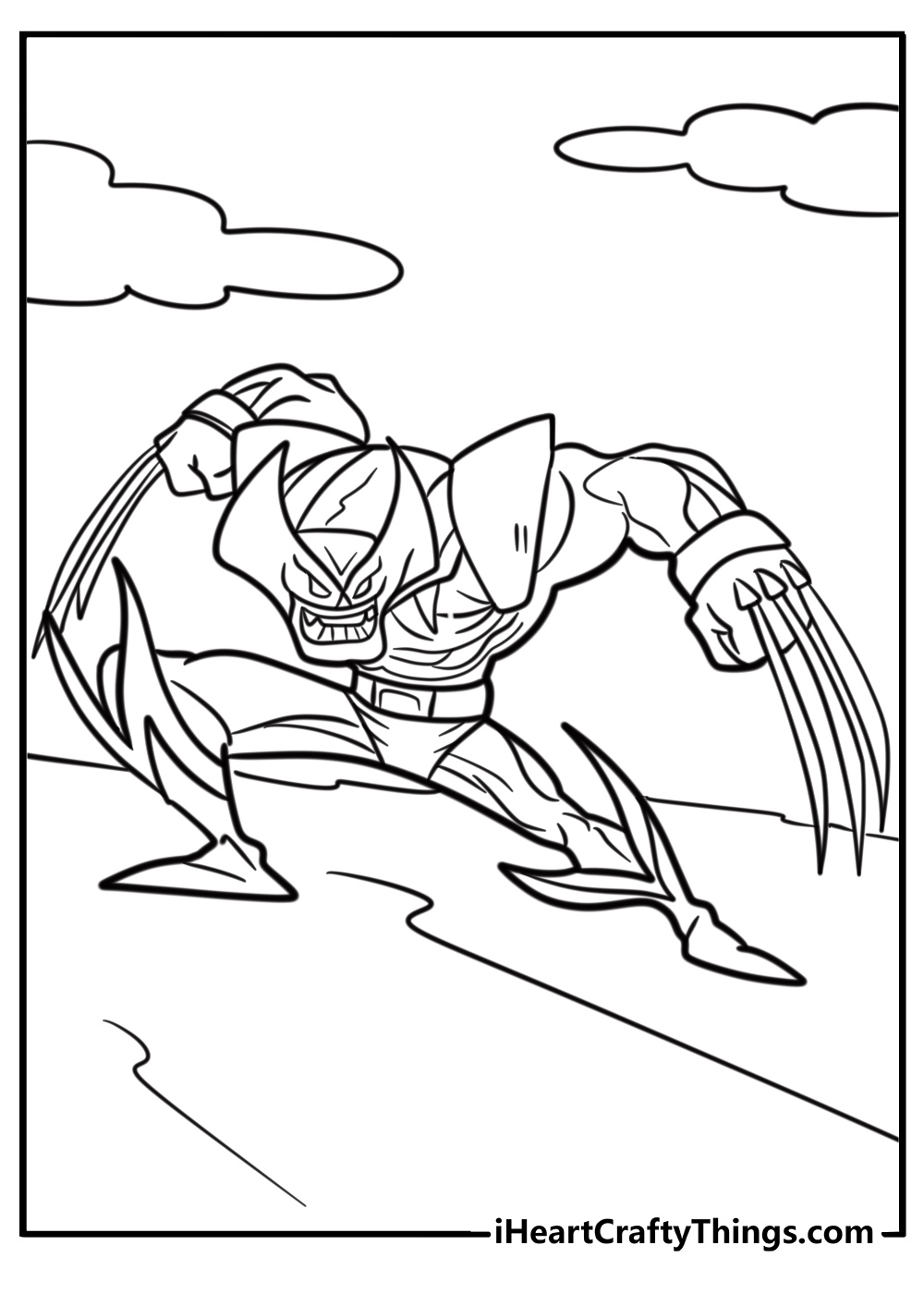 25 Wolverine Coloring Pages 100 Free To Print 25 Wolverine Coloring Pages 100 Free To Print