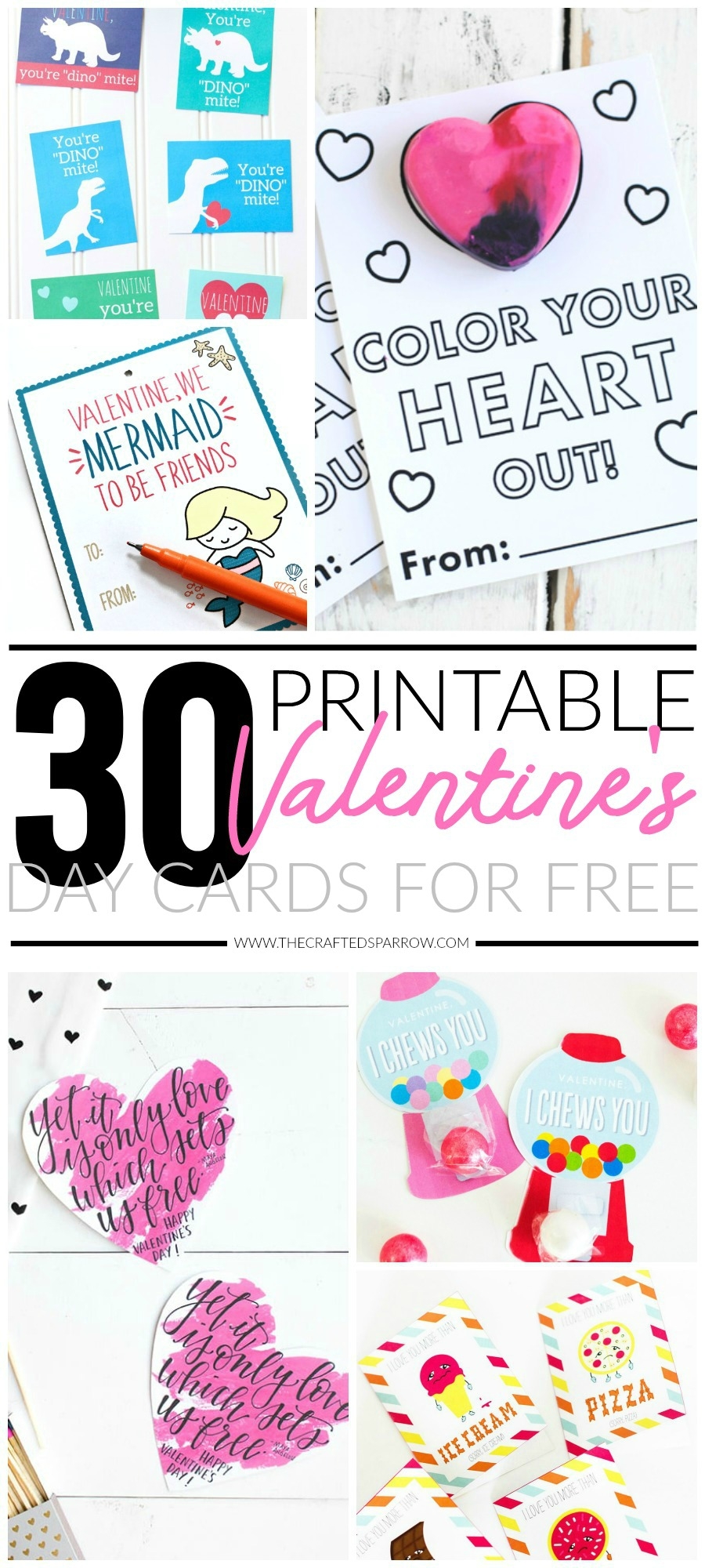free printable valentine's day cards