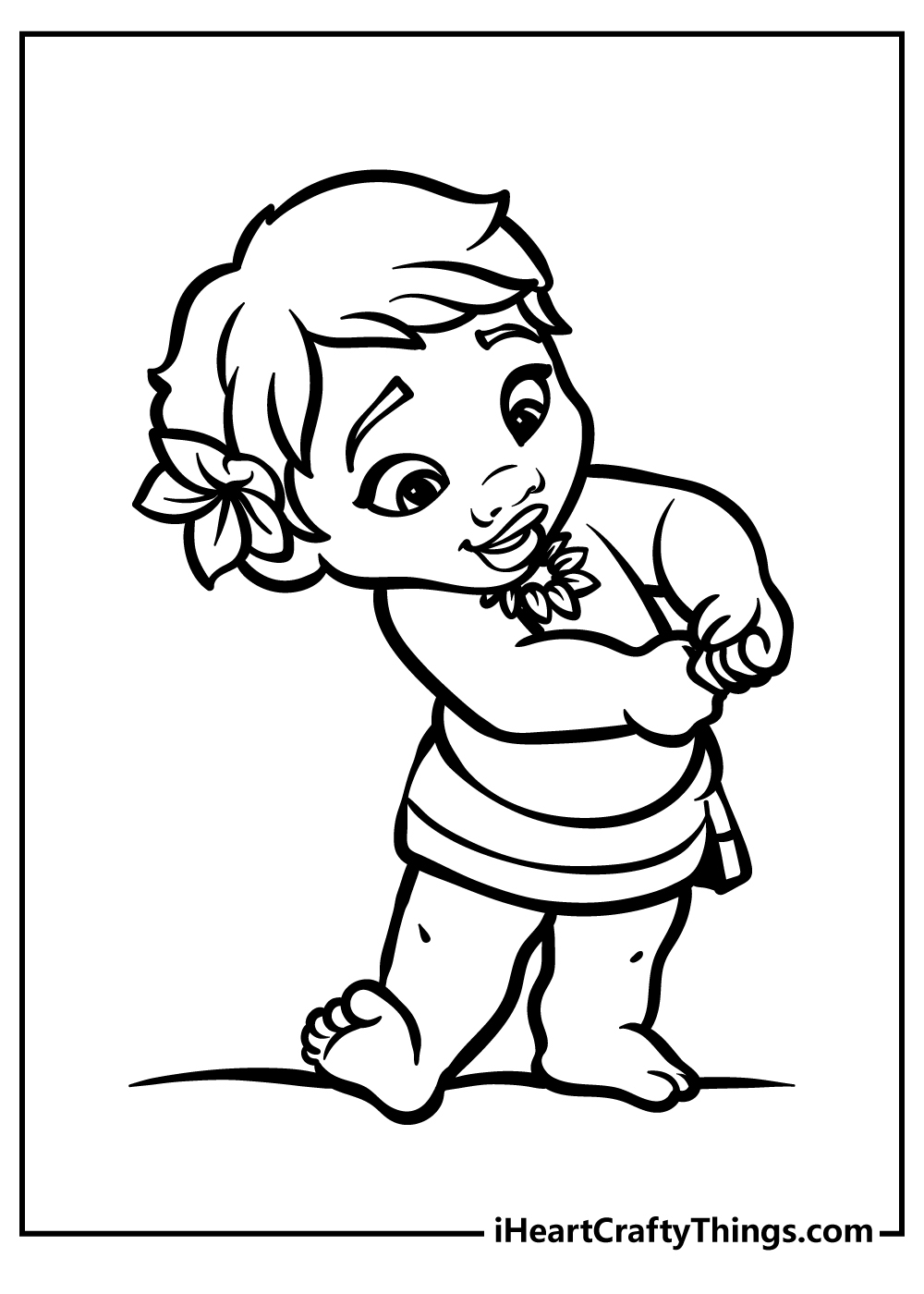 printable coloring pages moana