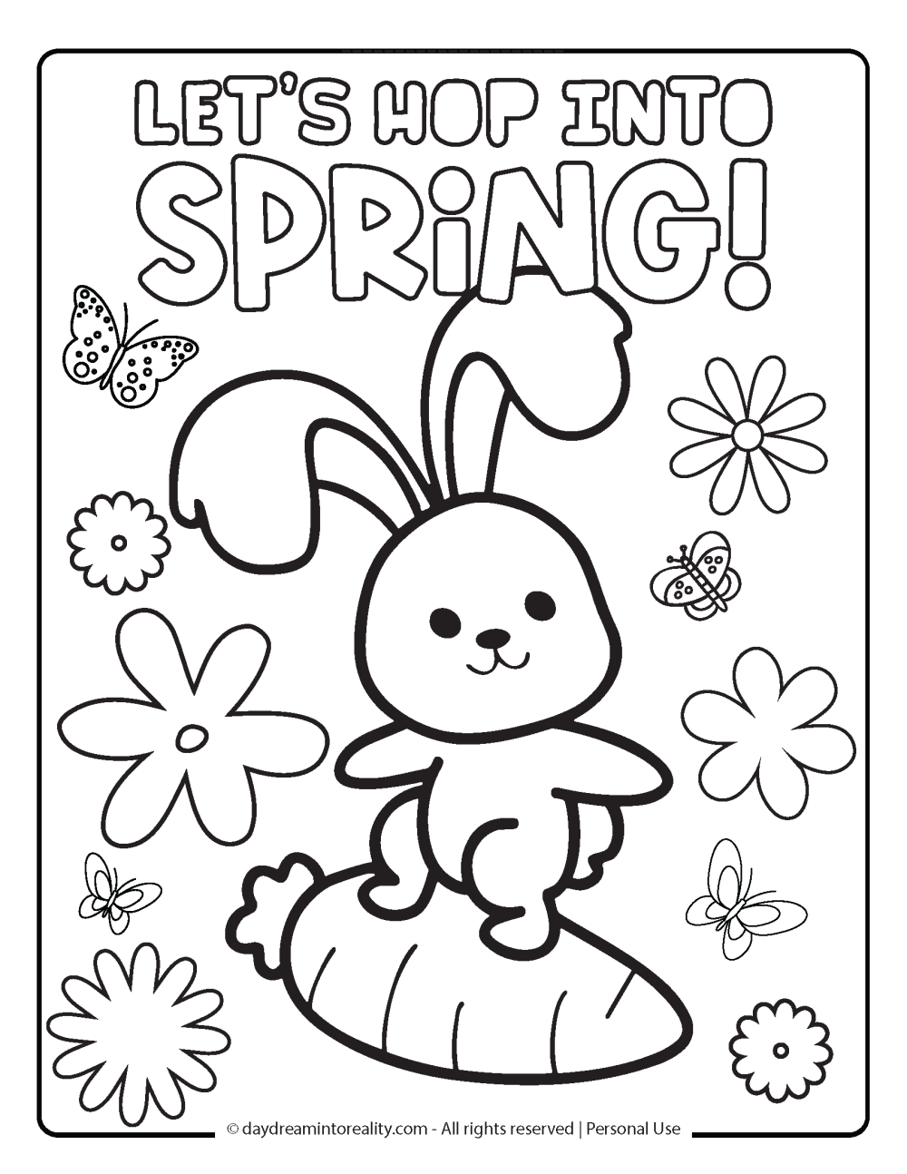 35 Spring Coloring Pages Free PDF Printables Daydream Into Reality 35 Spring Coloring Pages Free PDF Printables Daydream Into Reality