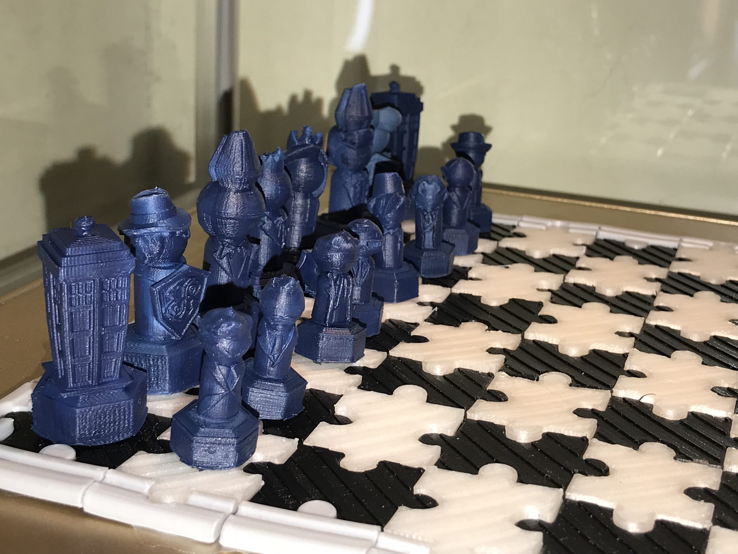 3D Print Of Doctor Who Chess 2018 By MichaelJames
