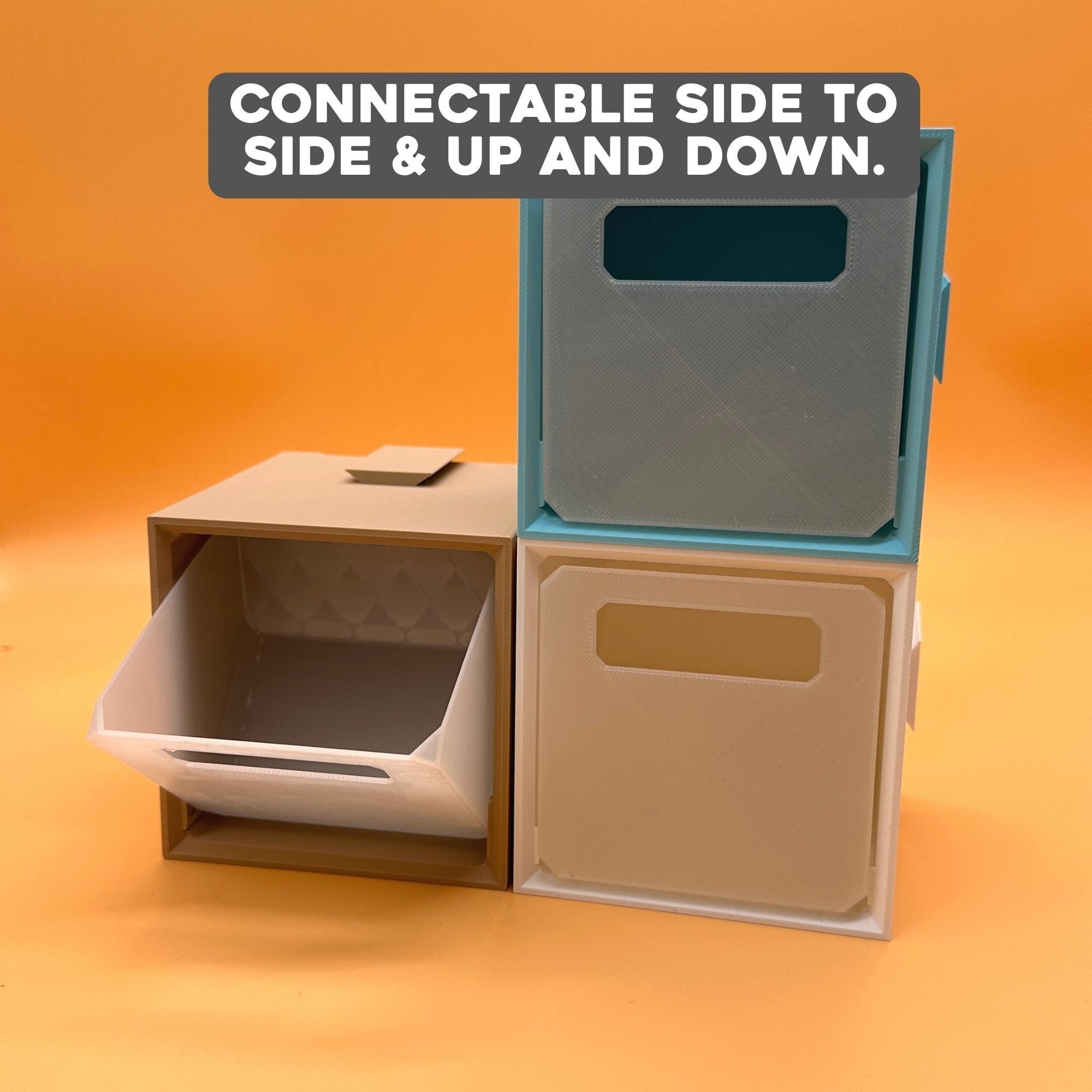 3D Printable Stackable Storage Boxes 3D File For 3D Printing Cults 3D Printable Stackable Storage Boxes 3D File For 3D Printing Cults