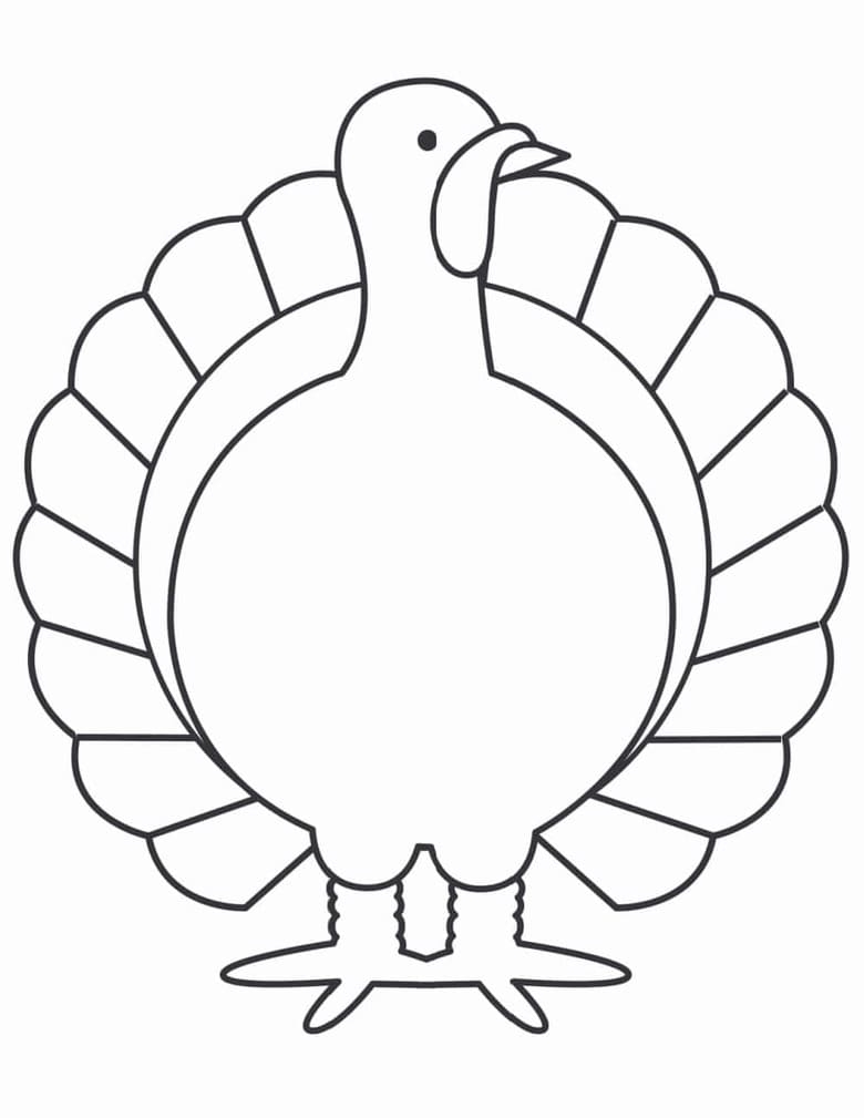 4 Free Turkey Template Printables