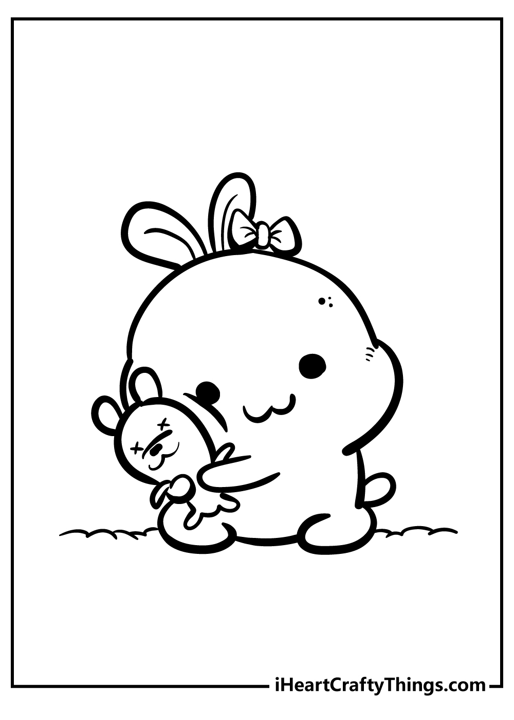 kawaii printable cute coloring pages