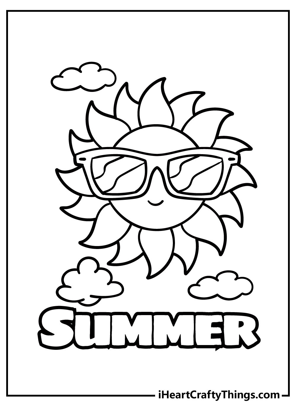 45 Summer Coloring Pages Free To Print Detailed PDF Sheets 45 Summer Coloring Pages Free To Print Detailed PDF Sheets
