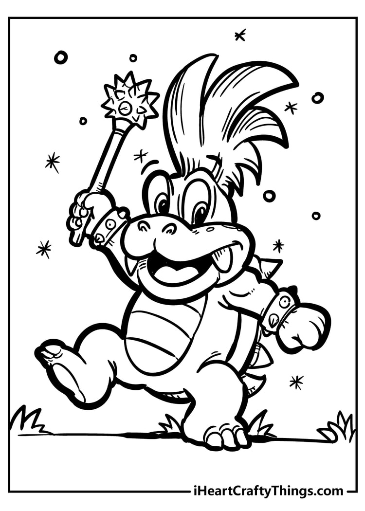 45 Super Mario Coloring Pages 100 Free Printables 45 Super Mario Coloring Pages 100 Free Printables
