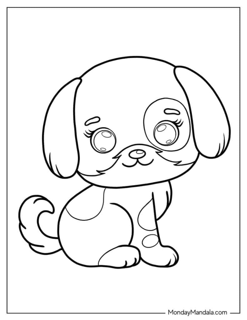 puppies coloring pages printable puppies coloring pages printable