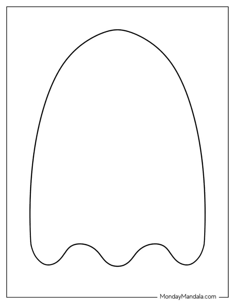 48 Ghost Templates Free PDF Printables 48 Ghost Templates Free PDF Printables