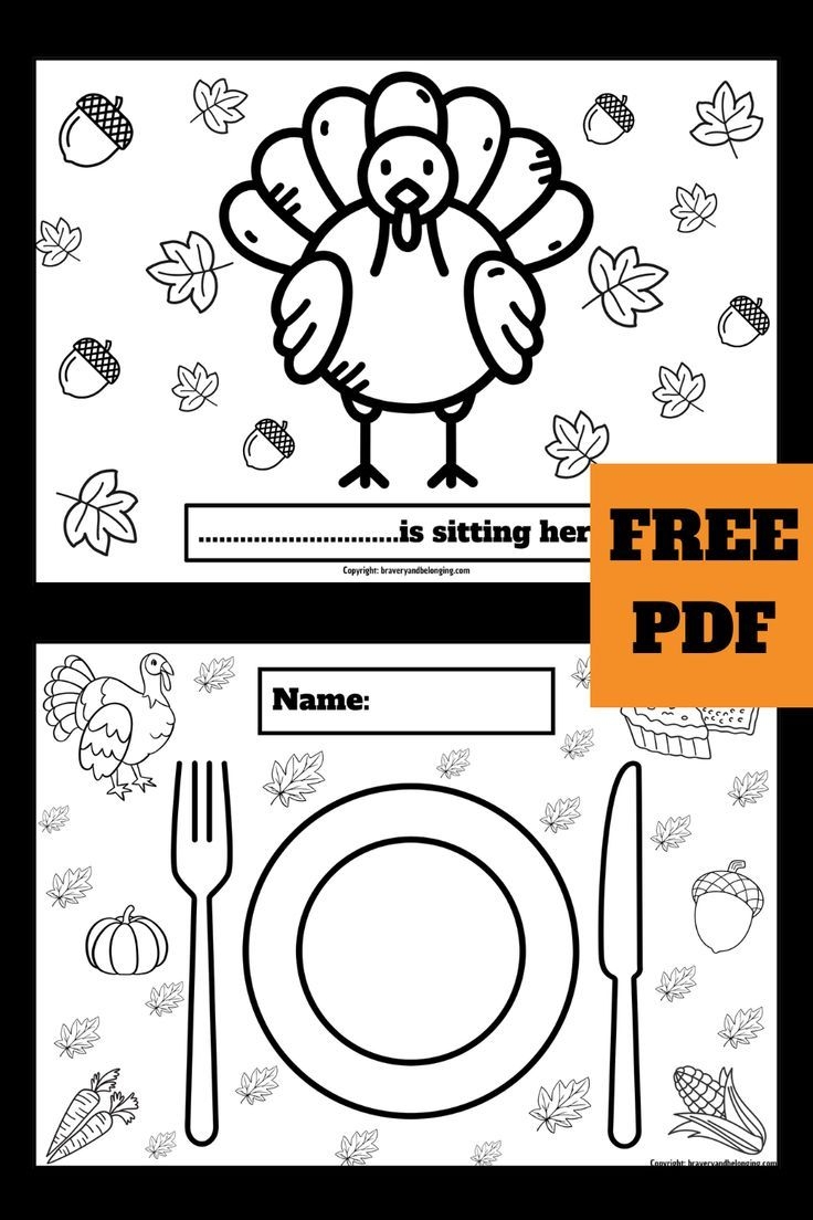 thanksgiving printables free