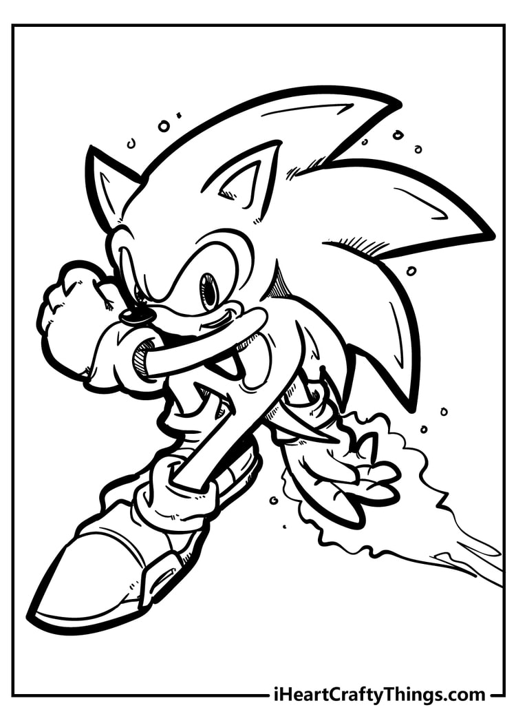 50 Sonic The Hedgehog Coloring Pages Free PDF Printables 50 Sonic The Hedgehog Coloring Pages Free PDF Printables
