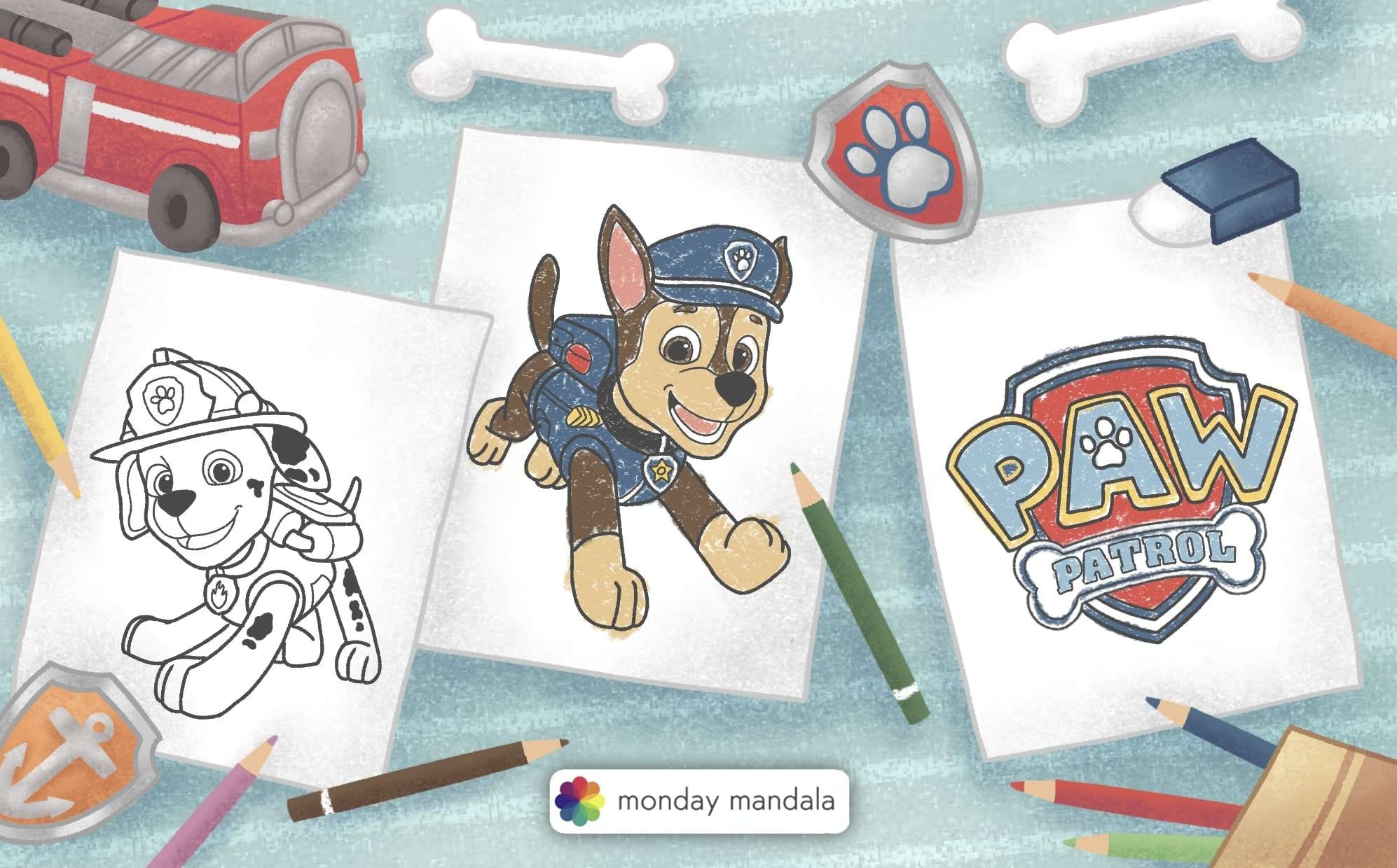 58 Paw Patrol Coloring Pages Free PDF Printables 