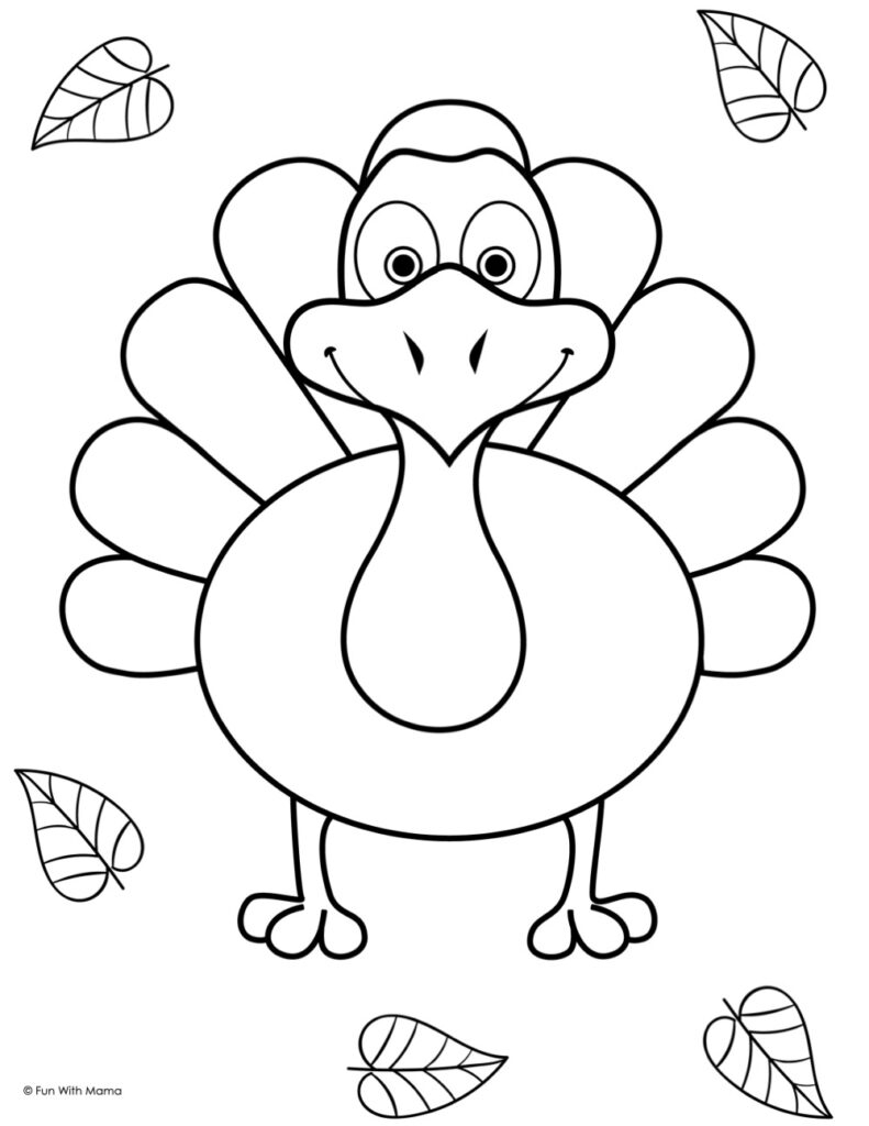 coloring pages turkey printable coloring pages turkey printable