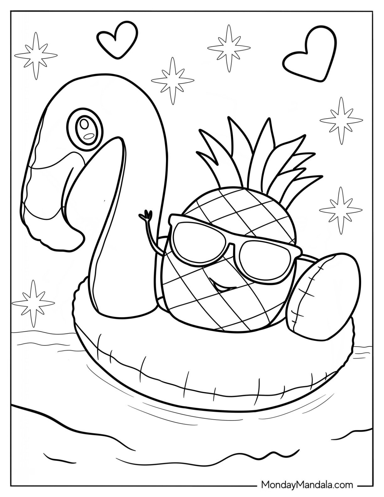 summertime coloring pages free printables summertime coloring pages free printables