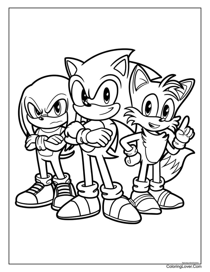 64 Sonic Coloring Pages Free Printables For All Ages 64 Sonic Coloring Pages Free Printables For All Ages
