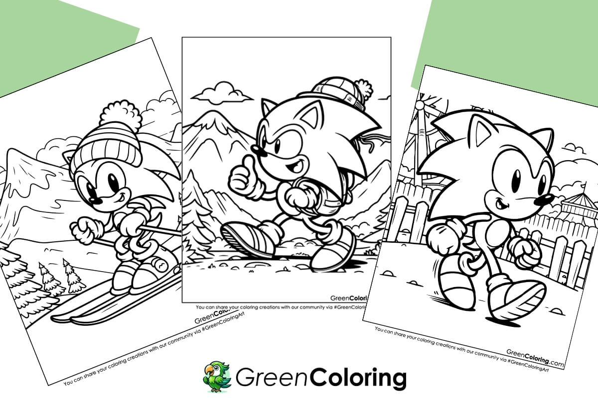 sonic the hedgehog printable coloring pages sonic the hedgehog printable coloring pages