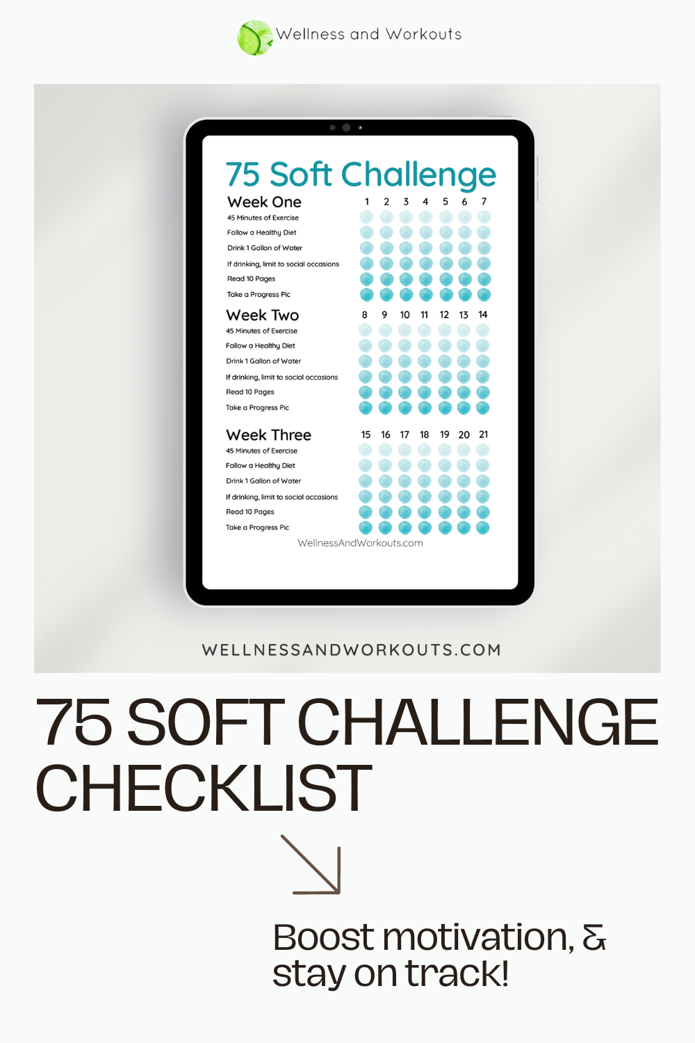 75 soft challenge printable free 75 soft challenge printable free