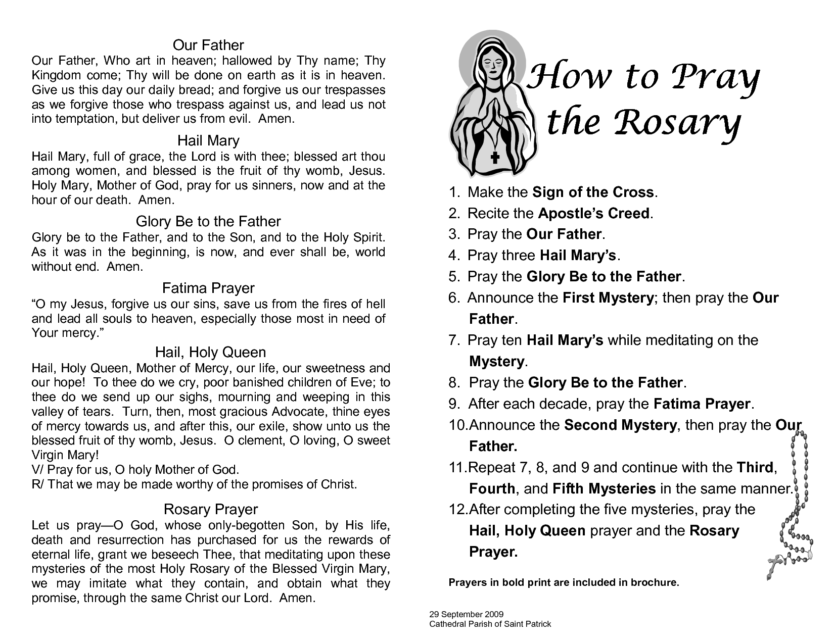 9 Prayers Ideas Prayers Saying The Rosary Rosary Prayer Guide