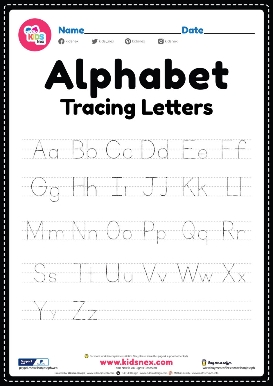free printable letter tracing free printable letter tracing