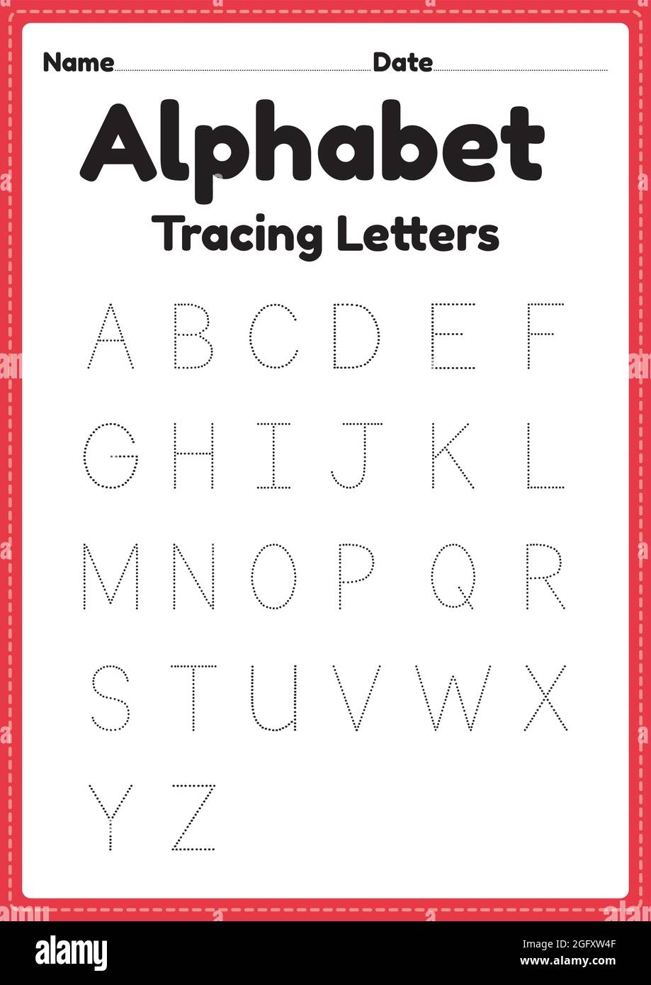 printable tracing letters