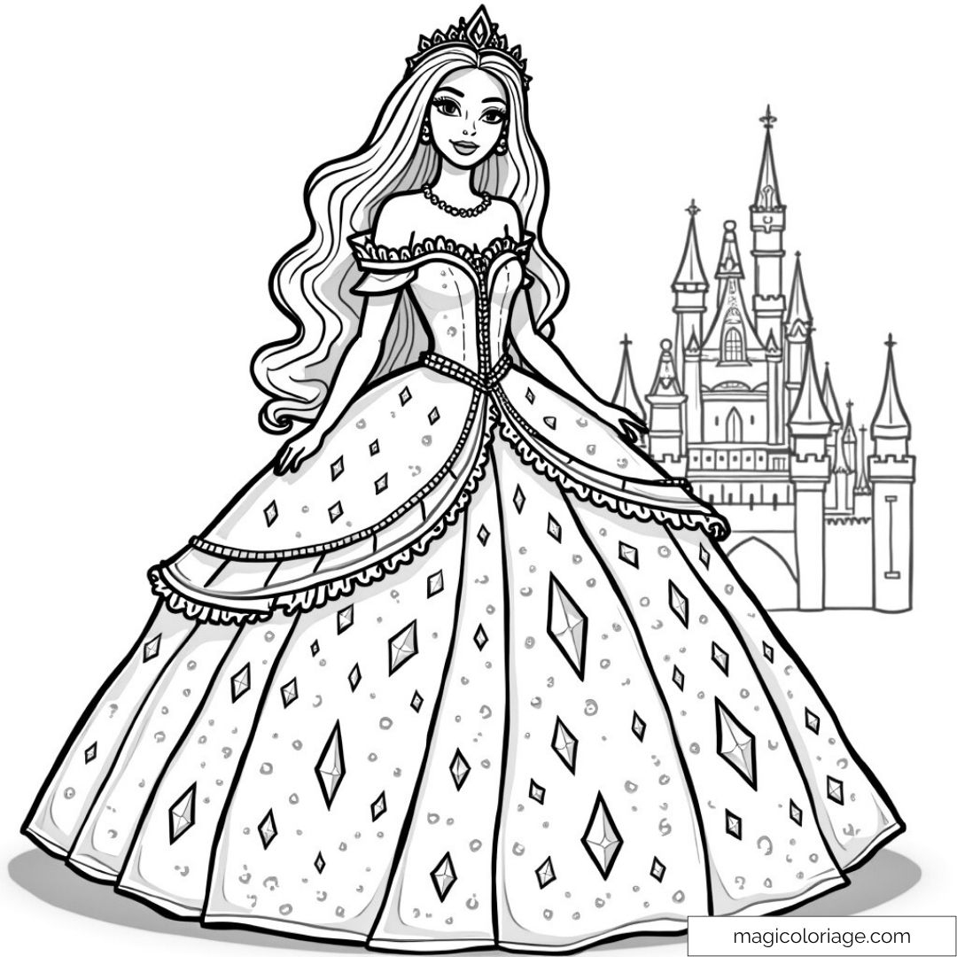 barbie printable coloring barbie printable coloring