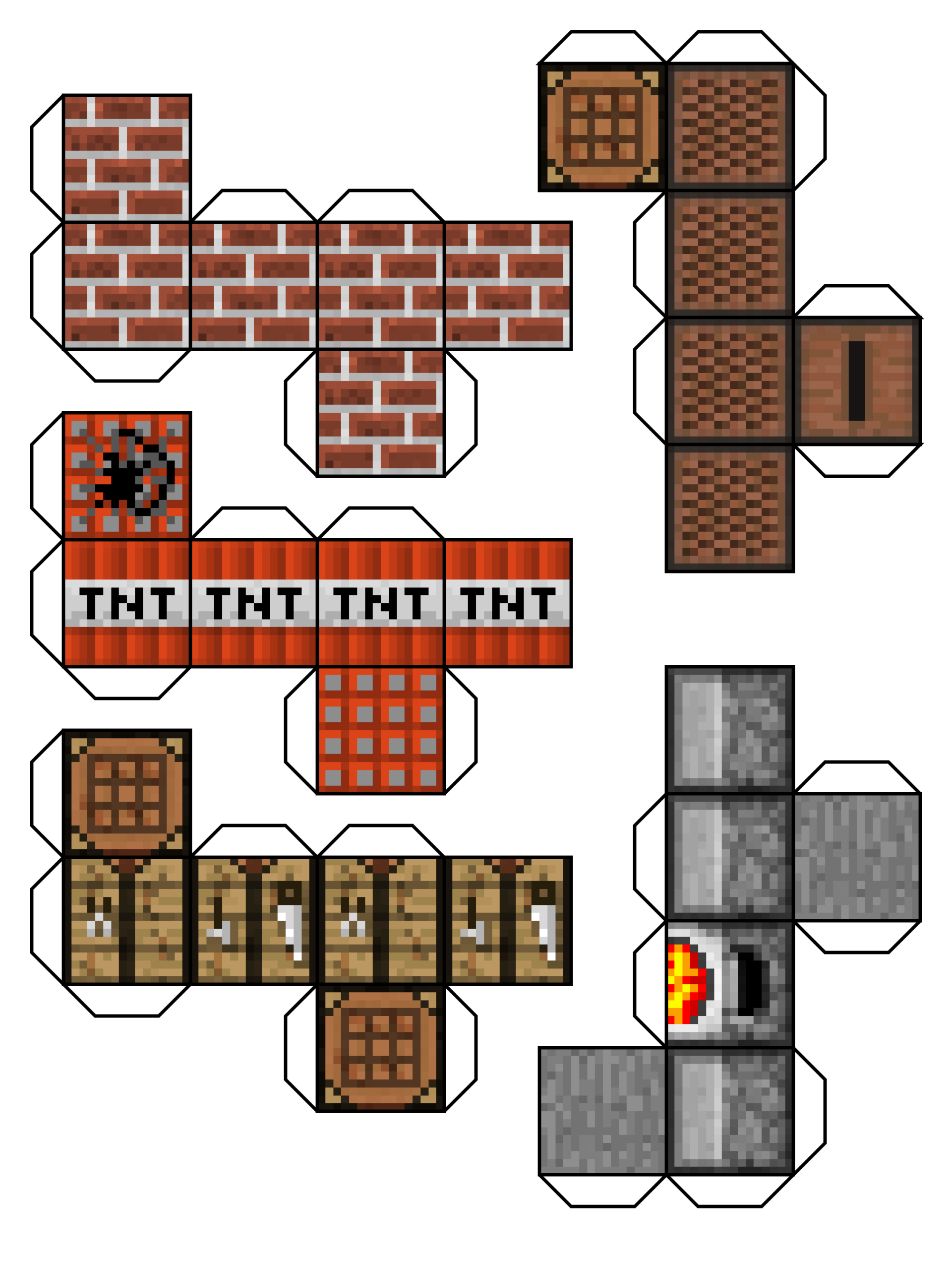 Barking Dog Interactive Minecraft Papercraft Barking Dog Interactive Minecraft Papercraft