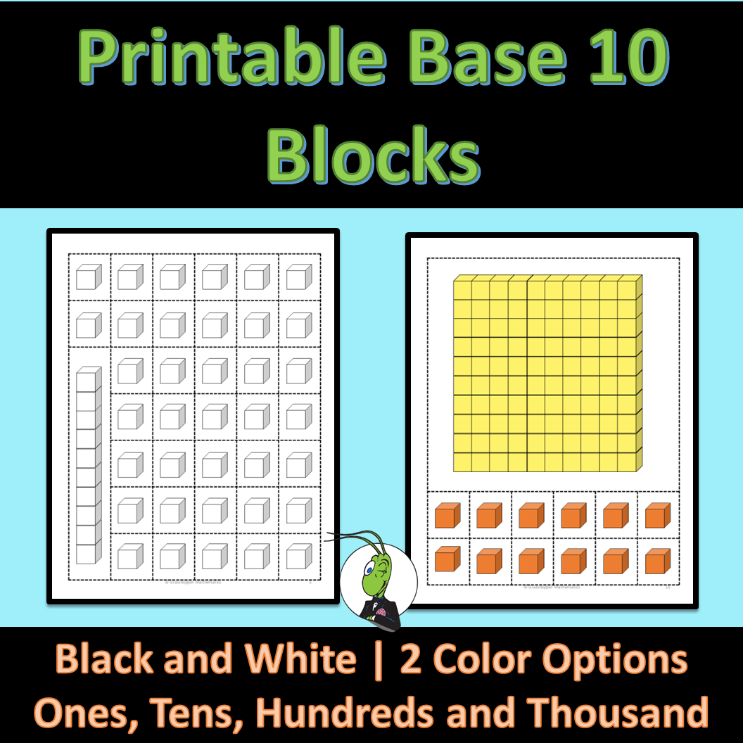 Base Ten Blocks Printable And Clip Art Tens And Ones Place Value Made By Teachers Base Ten Blocks Printable And Clip Art Tens And Ones Place Value Made By Teachers