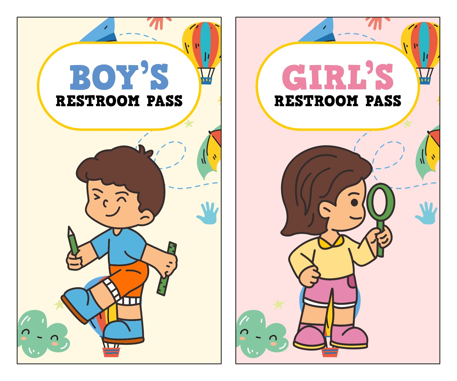 bathroom pass printable bathroom pass printable