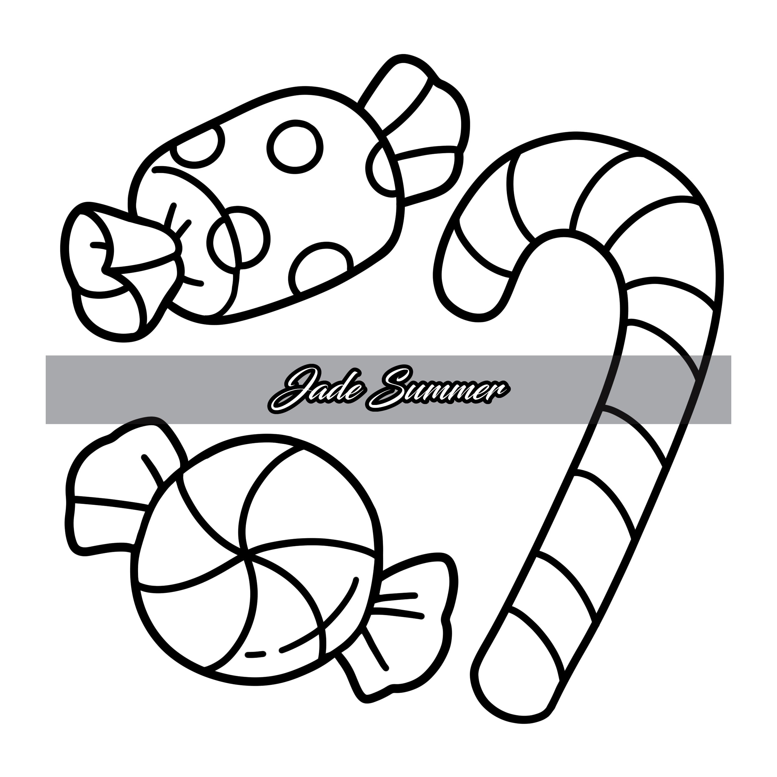 Bold And Easy Christmas Coloring Book Jade Summer