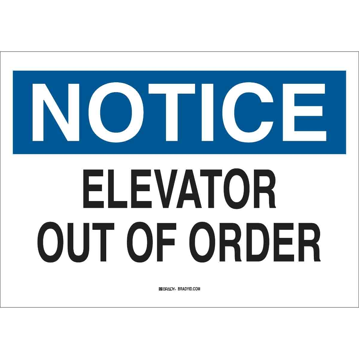 out of order sign printable