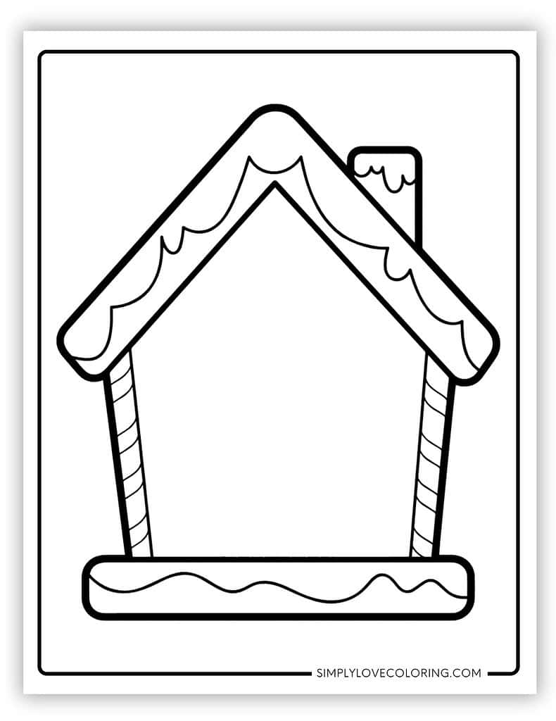 Build A Gingerbread House Printable Activity Free PDF Downloads Simply Love Coloring