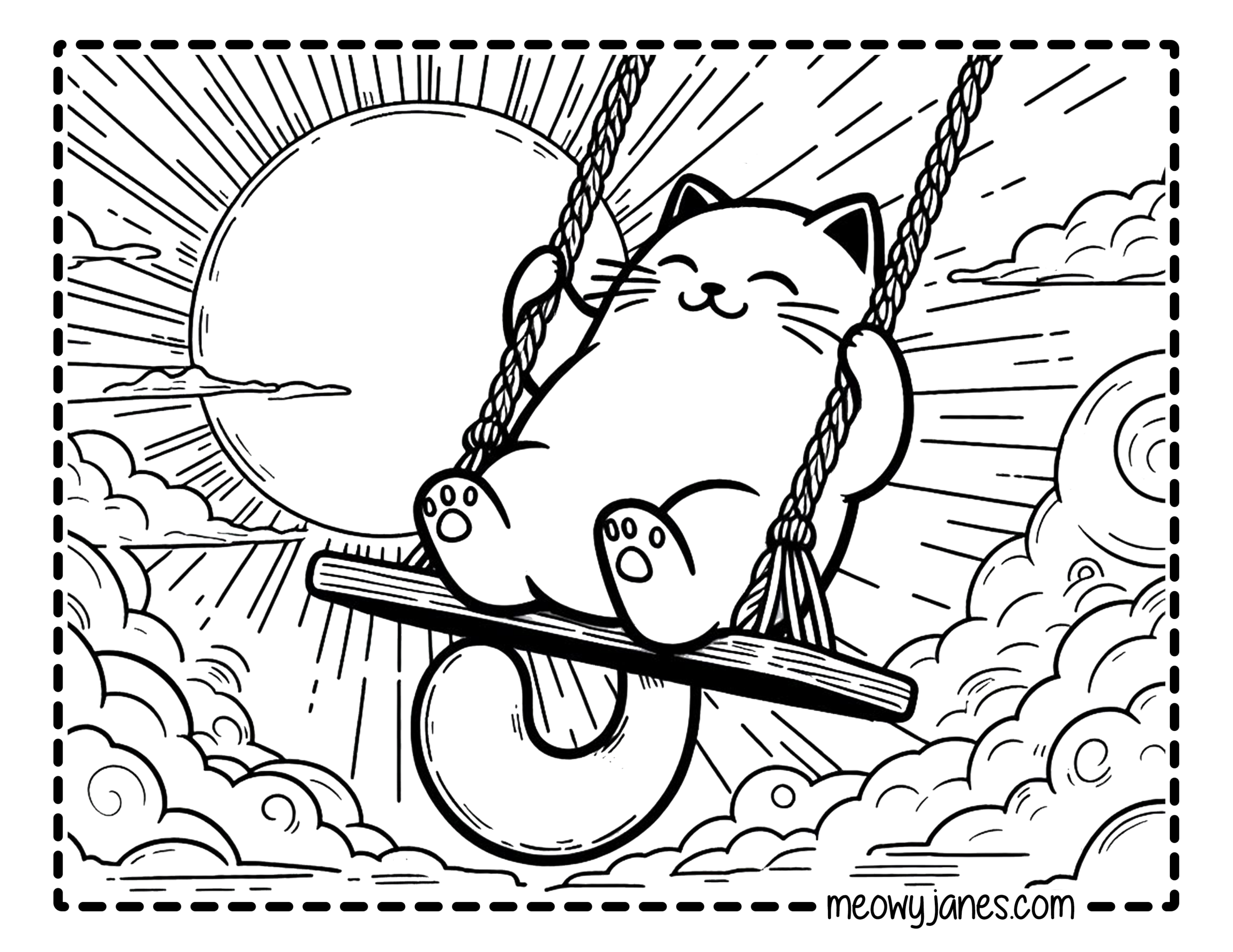 cat printable colouring pages cat printable colouring pages