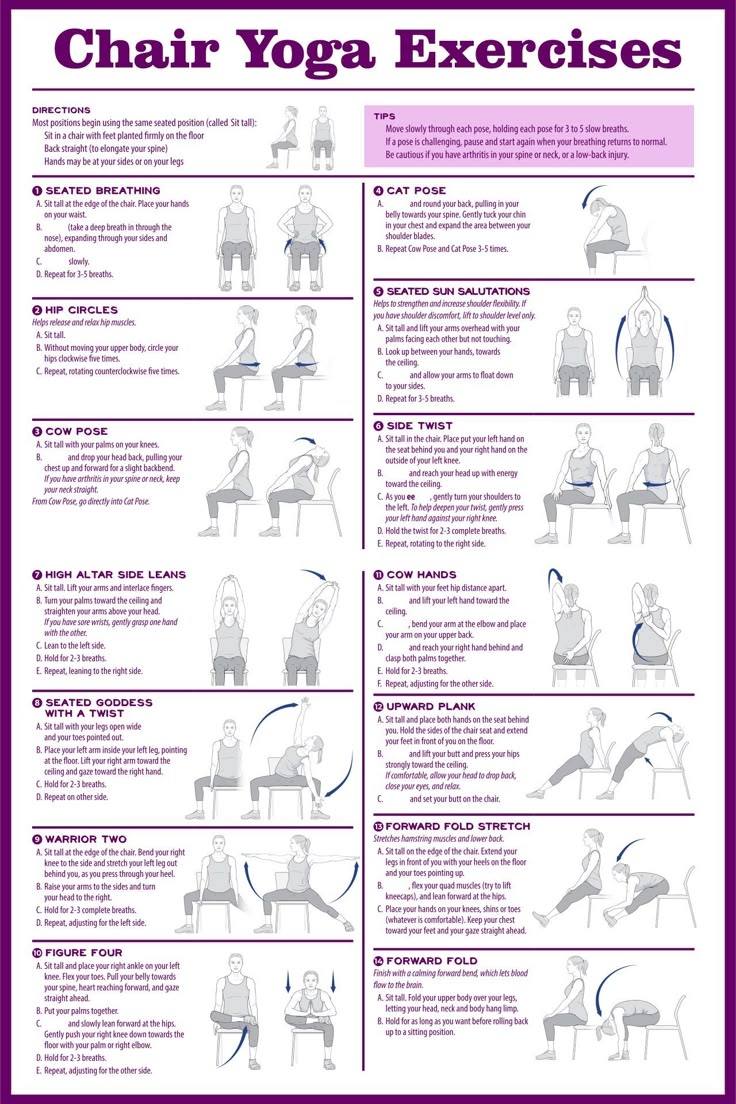 Chair Exercises For Seniors 20 Free PDF Printables Printablee