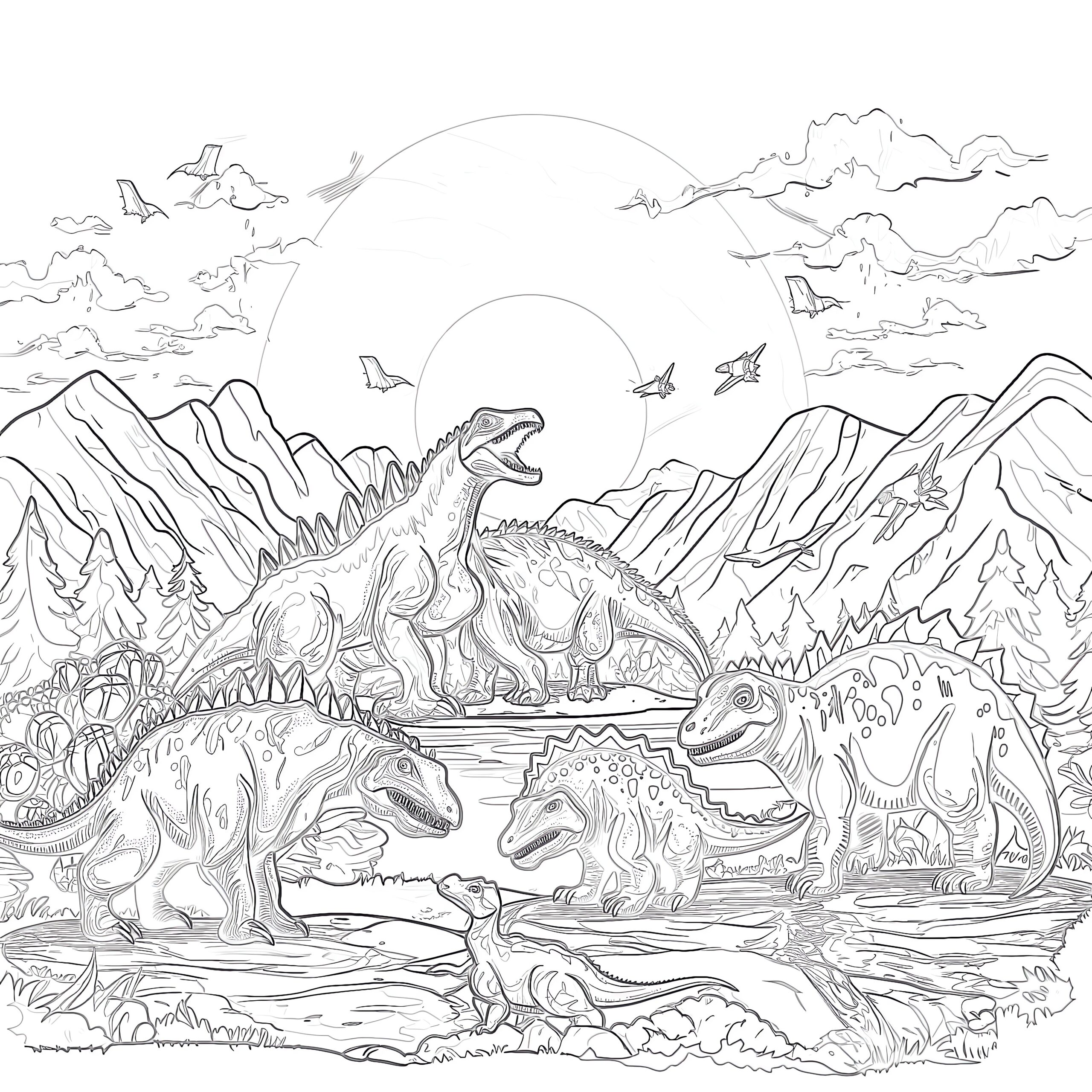 printable colouring pages dinosaurs printable colouring pages dinosaurs