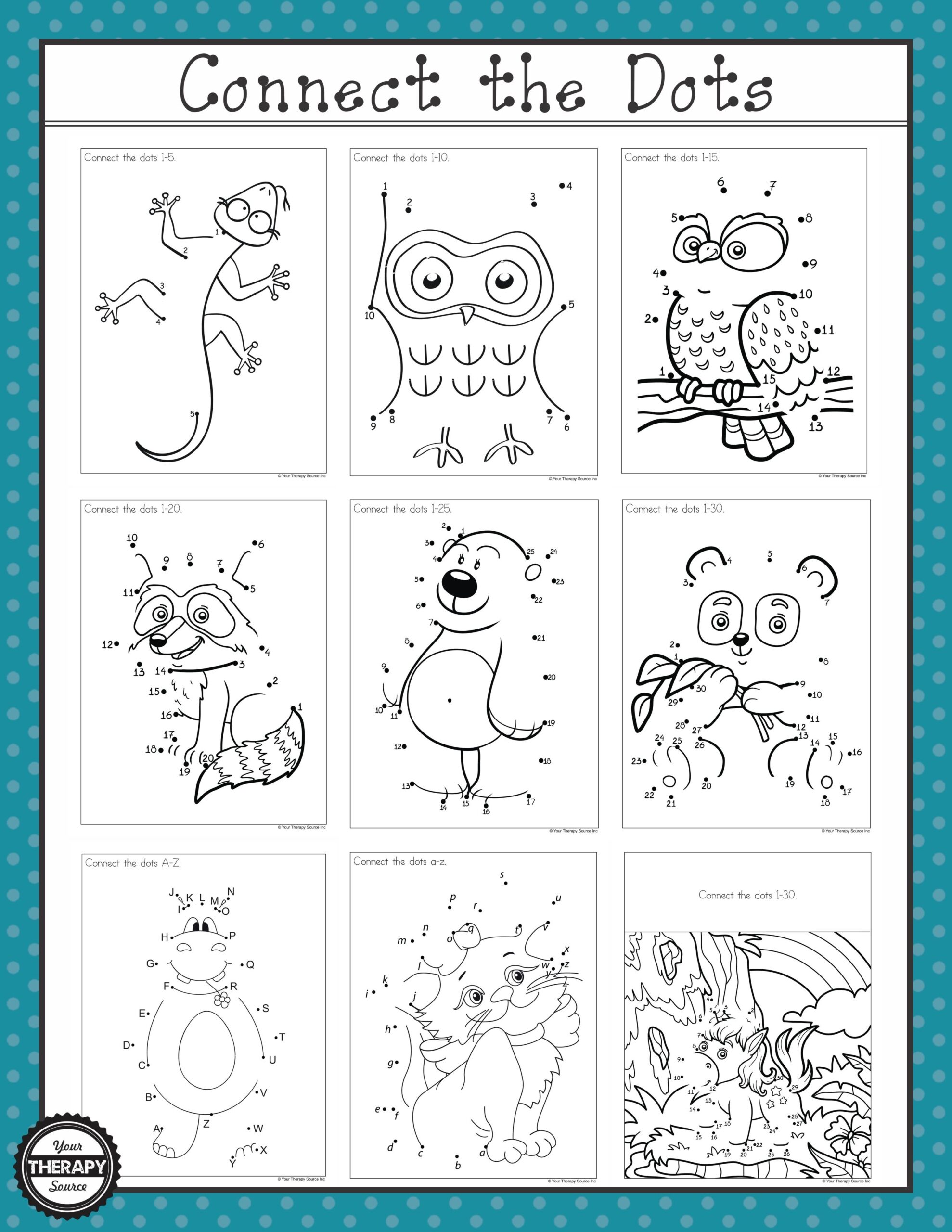 connect dots printable connect dots printable
