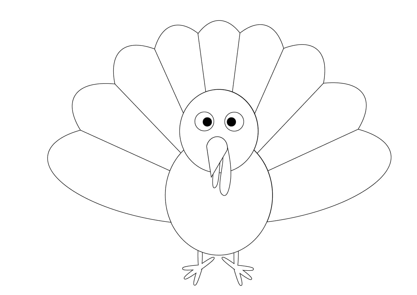 Crazy Turkey Art With Printable Turkey Template Emma Owl Crazy Turkey Art With Printable Turkey Template Emma Owl