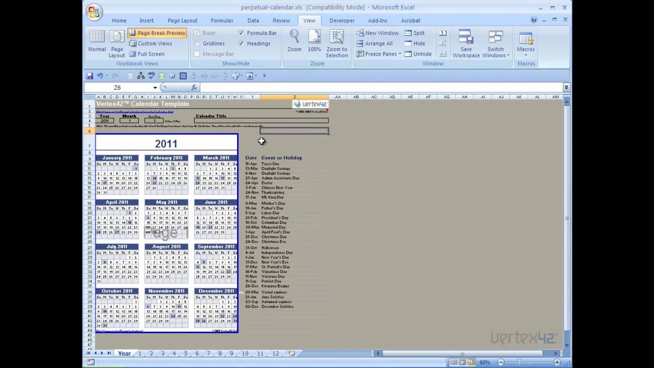 Defining The Print Area In Excel YouTube