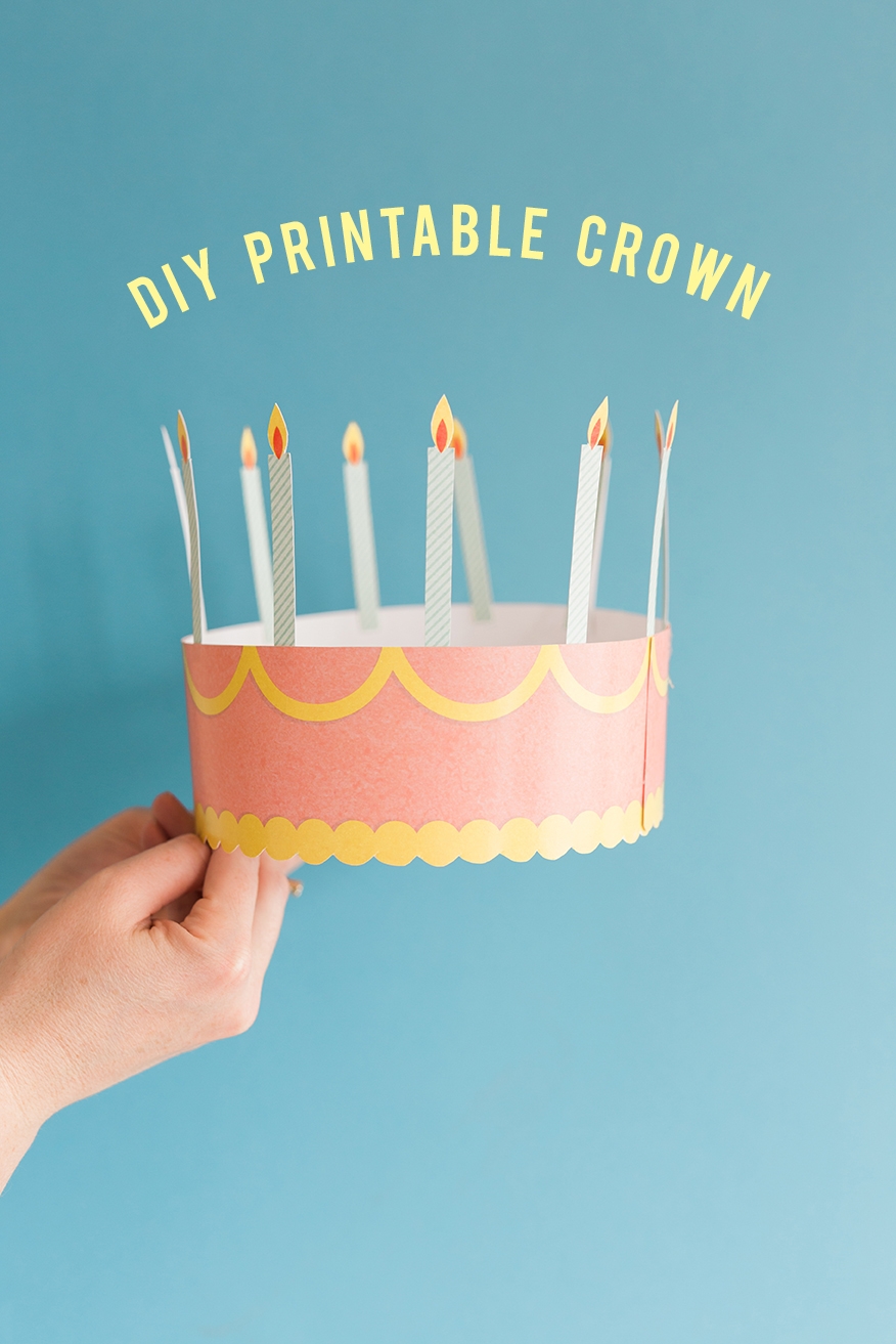 DIY Printable Birthday Crown The House That Lars Built DIY Printable Birthday Crown The House That Lars Built