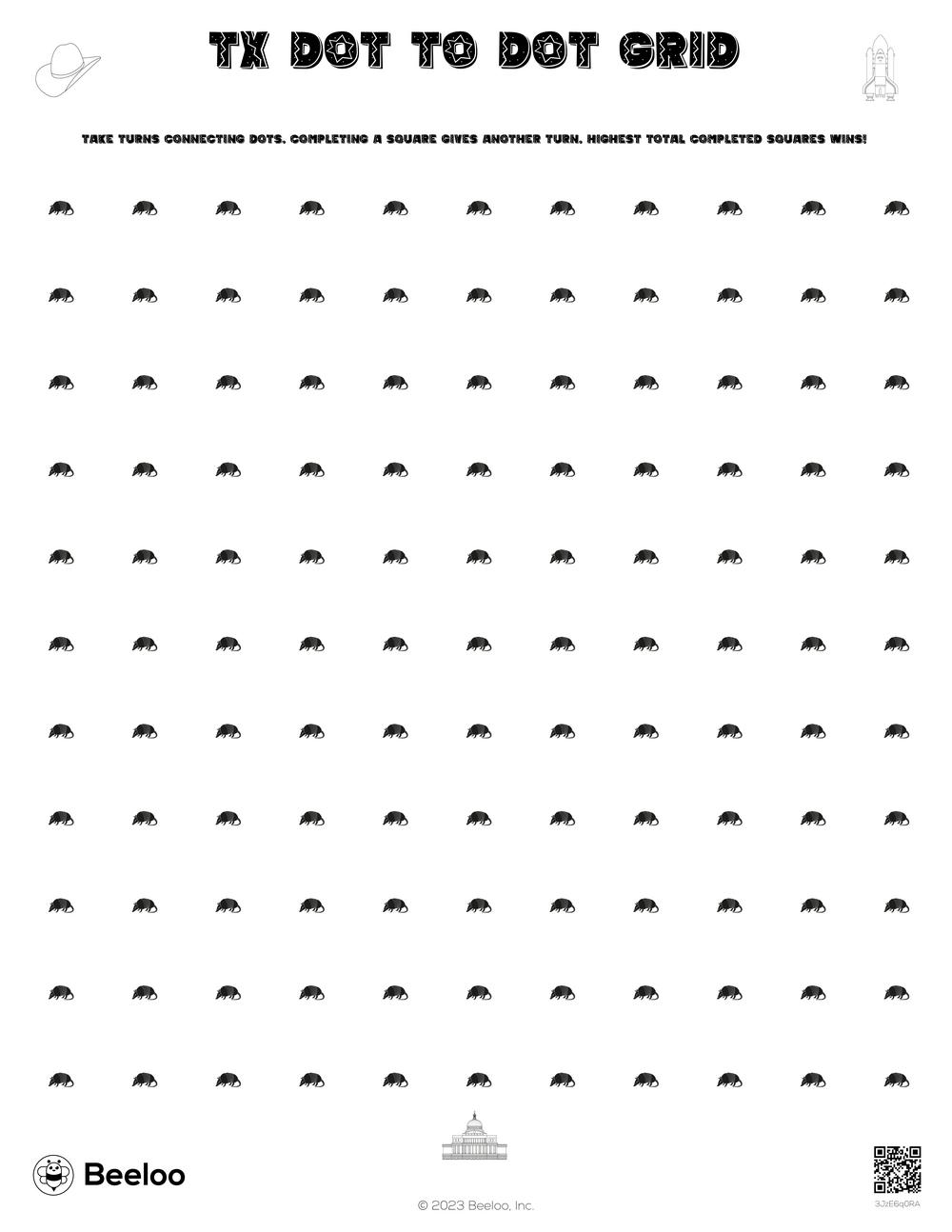 dots and boxes printable dots and boxes printable