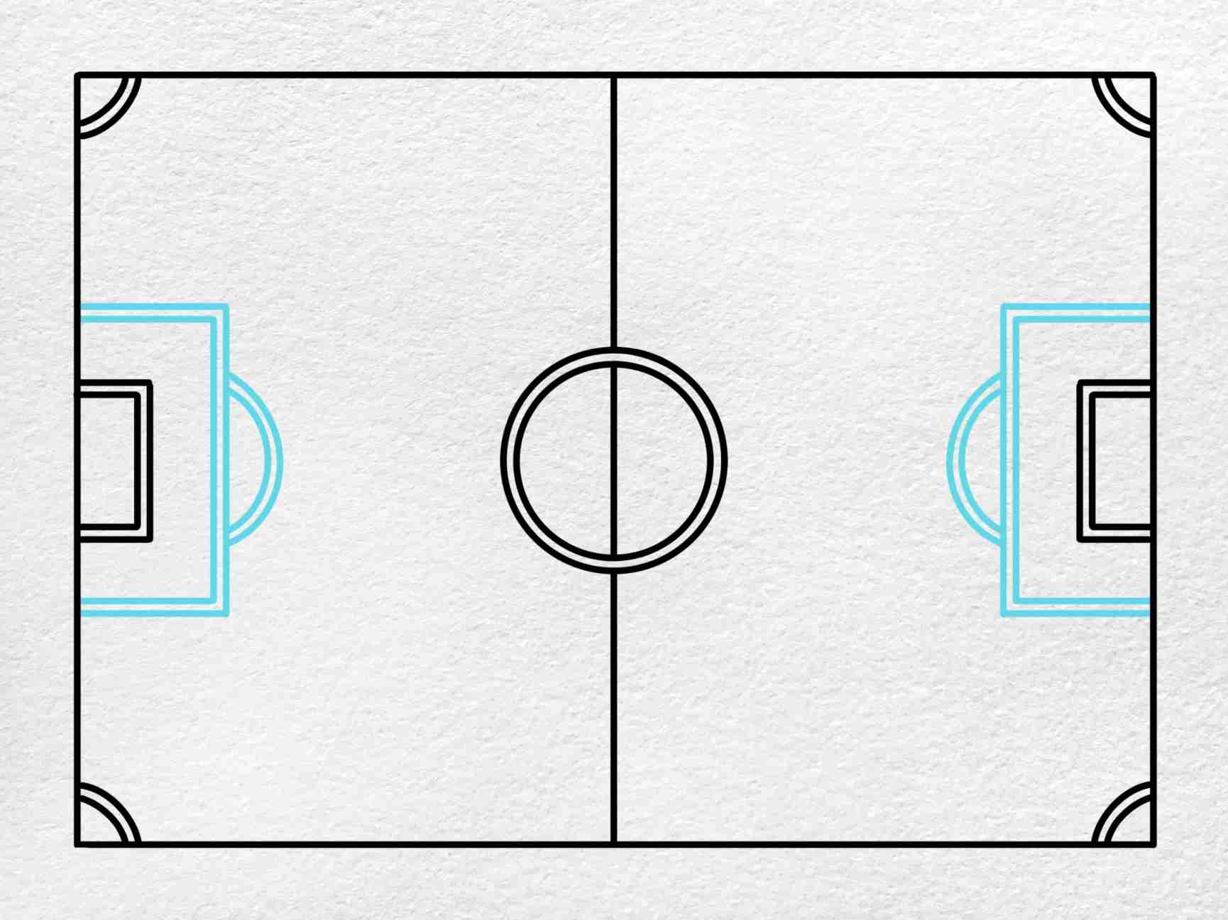 Draw A Soccer Field HelloArtsy