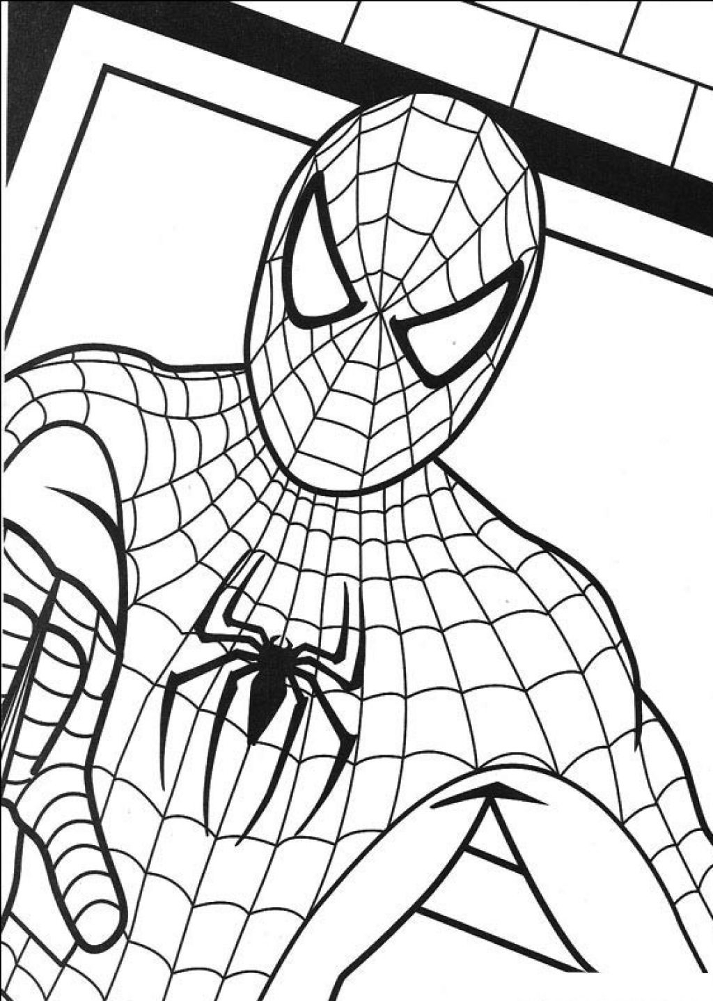 Drawing Spiderman Coloring Sheet Printable Spidey Coloring Book 1 Spiderman Coloring Book And 2 Spiderman